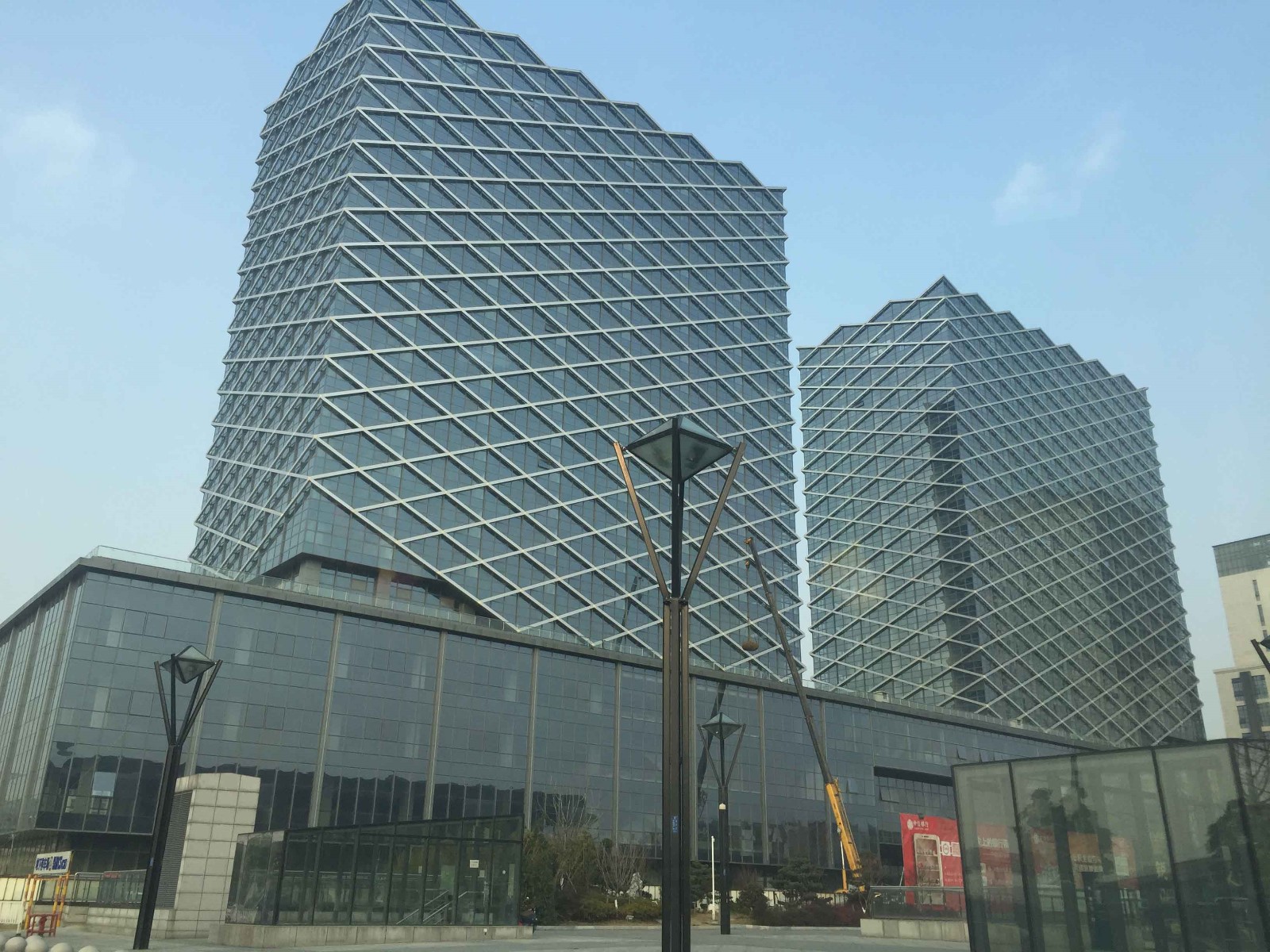 苏州火车站双子楼